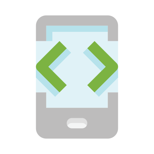 mobile codierung Generic Flat icon