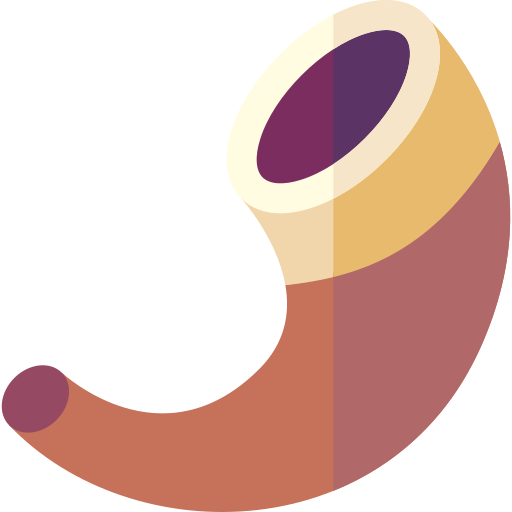 shofar Basic Rounded Flat icona