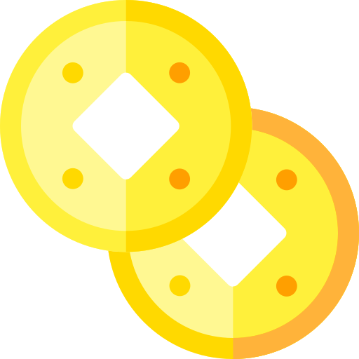 Монеты Basic Rounded Flat иконка
