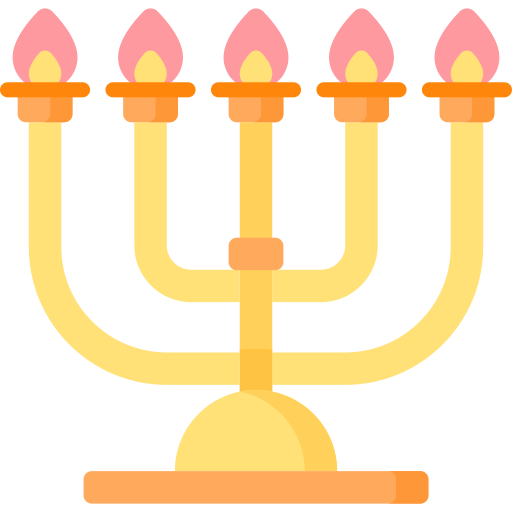 menorah Special Flat icona