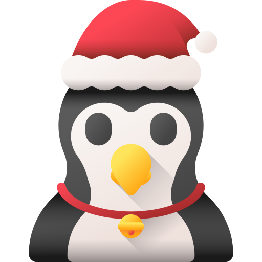 pingwin 3D Color ikona