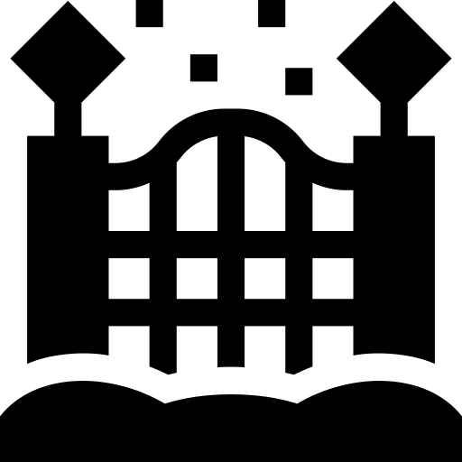 cancello Basic Straight Filled icona