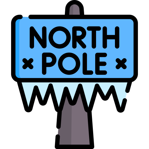 North pole Special Lineal color icon