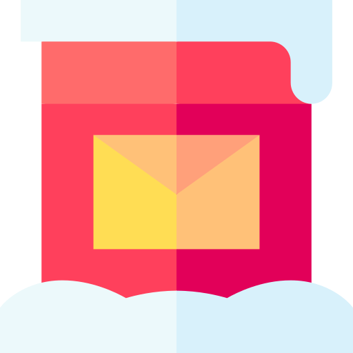 Postbox Basic Straight Flat icon