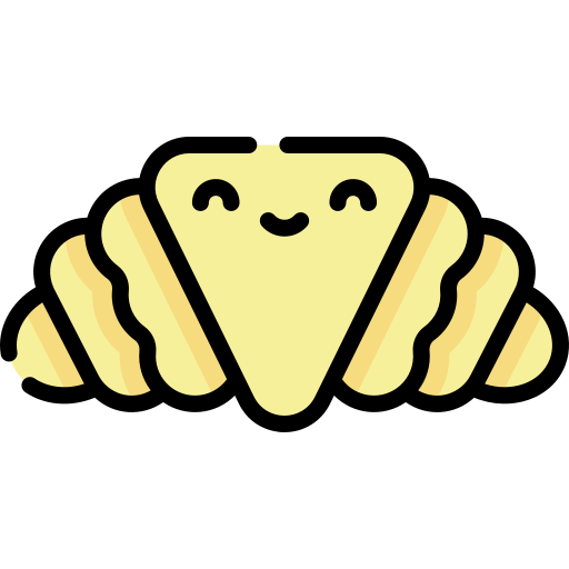 Rugelach Kawaii Lineal color icon