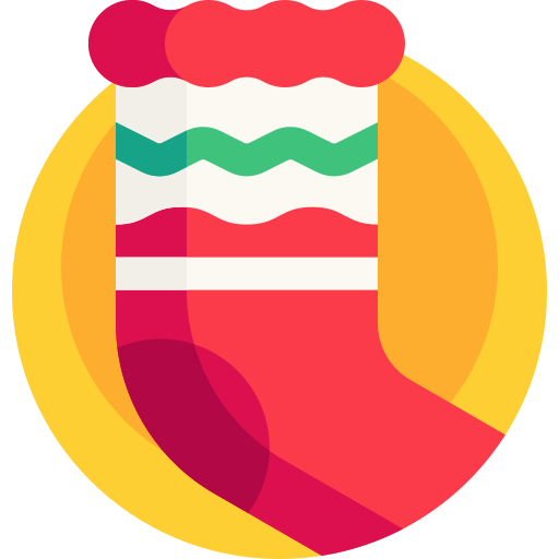 Sock Detailed Flat Circular Flat icon