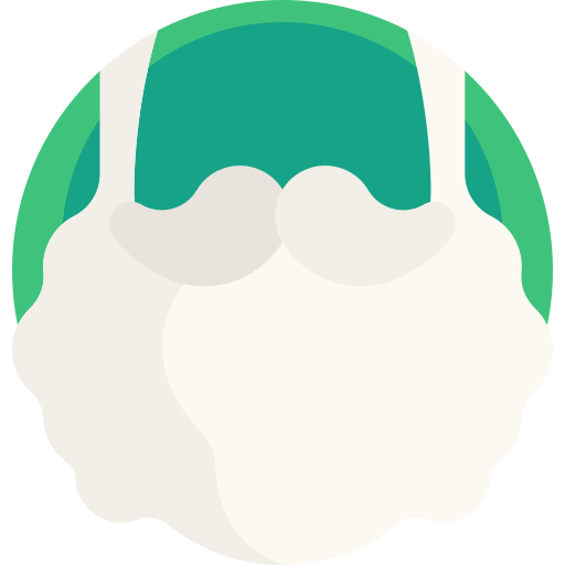 Beard Detailed Flat Circular Flat icon