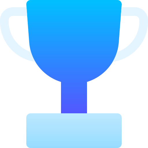 trofeo Basic Gradient Gradient icono
