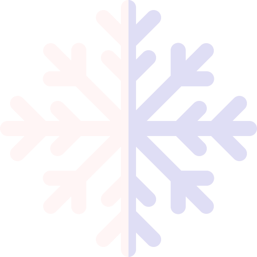 płatek śniegu Basic Rounded Flat ikona