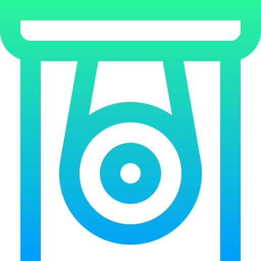 Gong Super Basic Straight Gradient icon