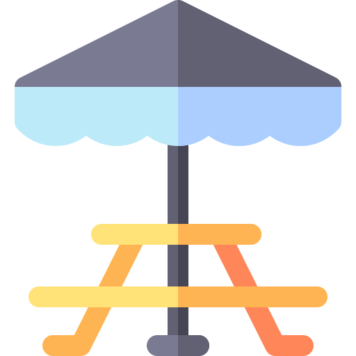 테이블 Basic Rounded Flat icon