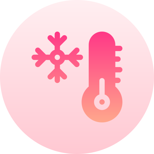 frío Basic Gradient Circular icono