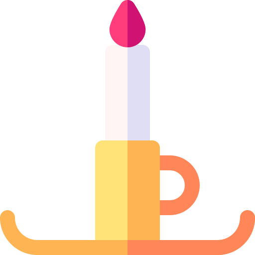 Candle Basic Rounded Flat icon