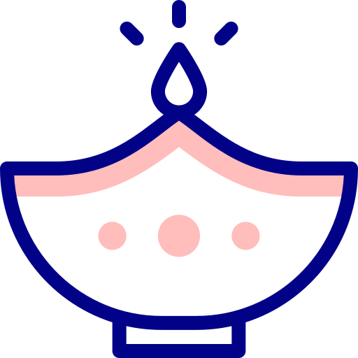 ディワリランプ Detailed Mixed Lineal color icon