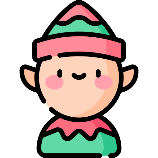 Elf Kawaii Lineal color icon