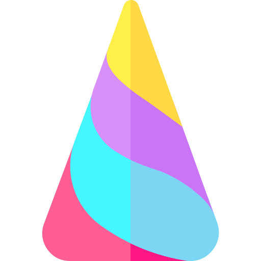 unicornio Basic Rounded Flat icono