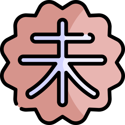 ヤギ Kawaii Lineal color icon