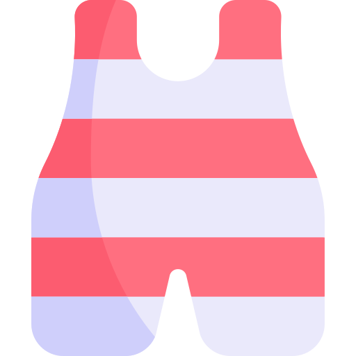 kostium kąpielowy Kawaii Flat ikona