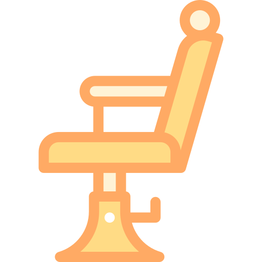 의자 Detailed color Lineal color icon