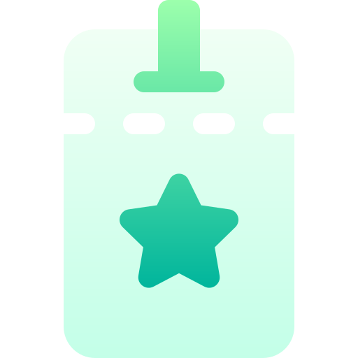 id-kaart Basic Gradient Gradient icoon