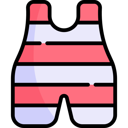traje de baño Kawaii Lineal color icono