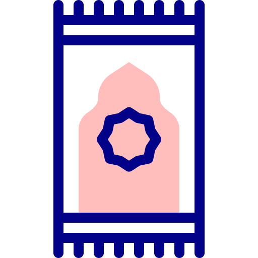 Коврик для молитв Detailed Mixed Lineal color иконка