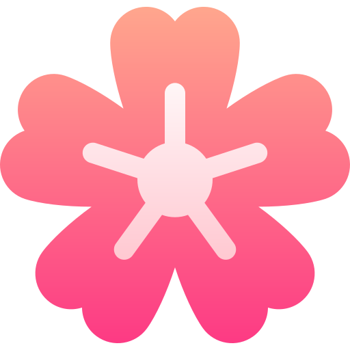 꽃 Basic Gradient Gradient icon