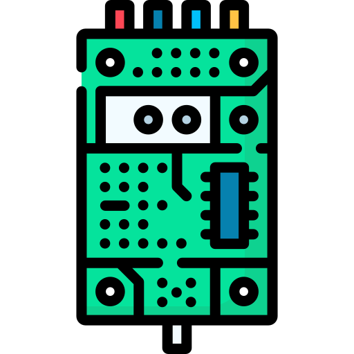Circuit board Special Lineal color icon