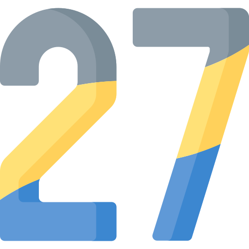 Twenty seven Special Flat icon