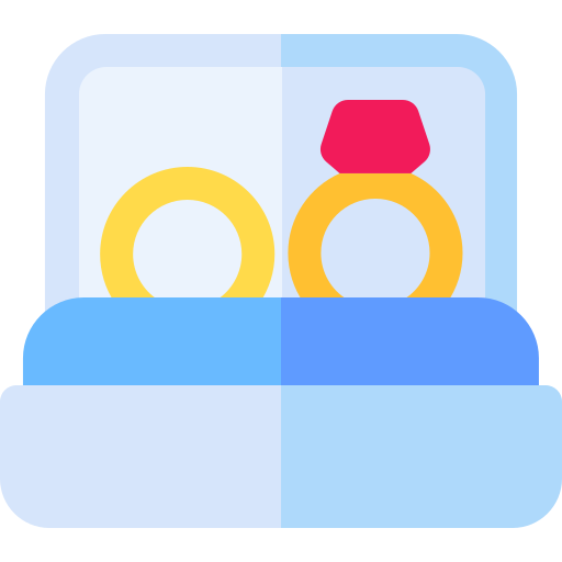 結婚 Basic Rounded Flat icon