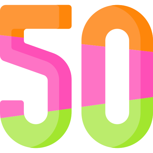50 Special Flat icon