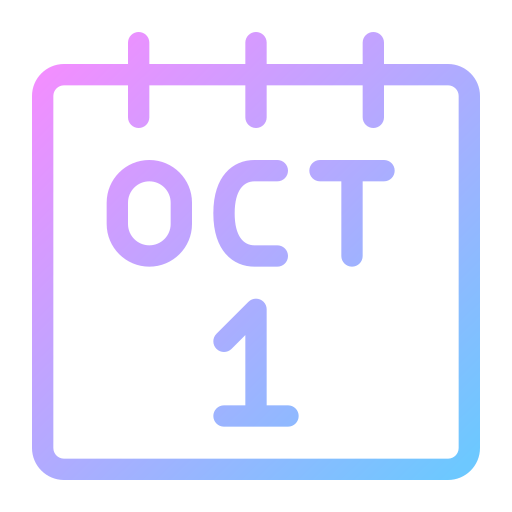 octubre Generic Gradient icono