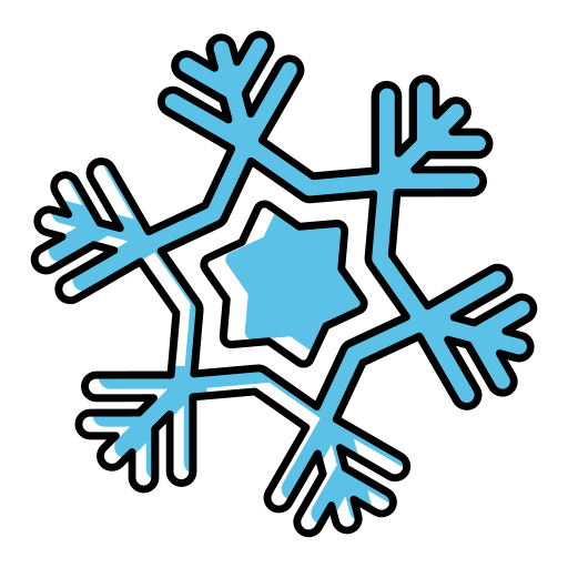 płatek śniegu Generic Color Omission ikona