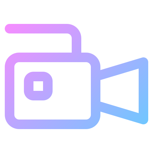 Video camera Generic Gradient icon