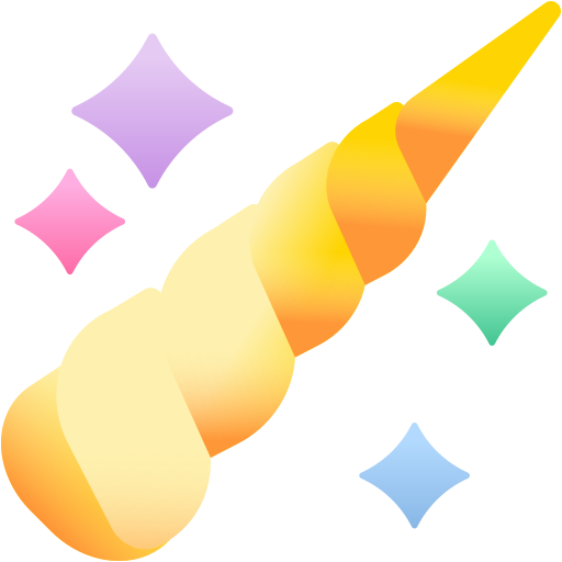 Horn 3D Color icon
