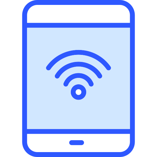 Wireless internet Generic Blue icon