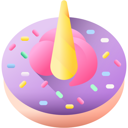 donut 3D Color Icône