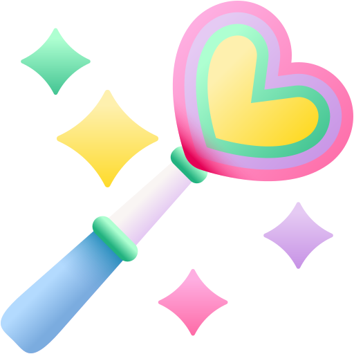 Wand 3D Color icon