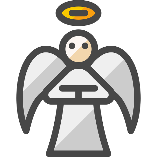 Angel Generic Outline Color icon