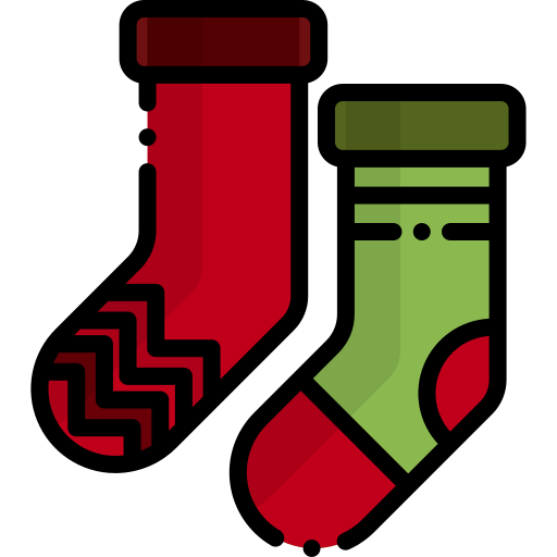 Socks Generic Outline Color icon