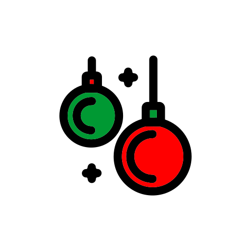 bombka Generic Outline Color ikona