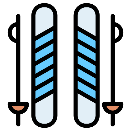 skifahren Generic Outline Color icon