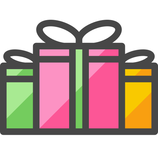 Gifts Generic Outline Color icon