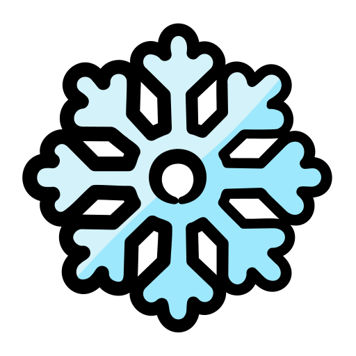 fiocco di neve Generic Hand Drawn Color icona