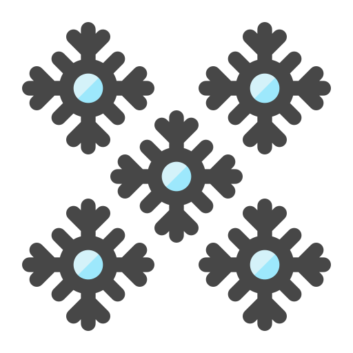 Snowflakes Generic Outline Color icon