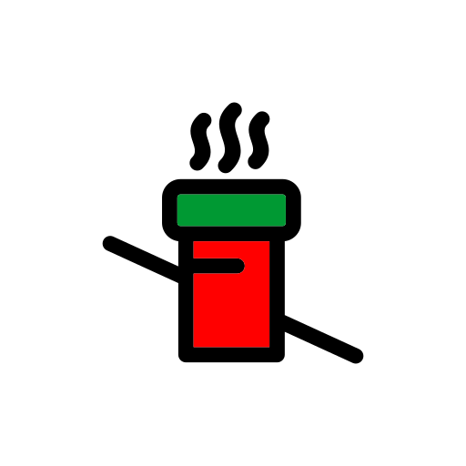 굴뚝 Generic Outline Color icon
