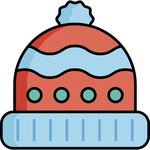Knitted hat Generic Outline Color icon