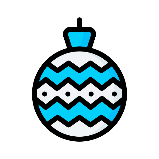 Bauble Generic Outline Color icon