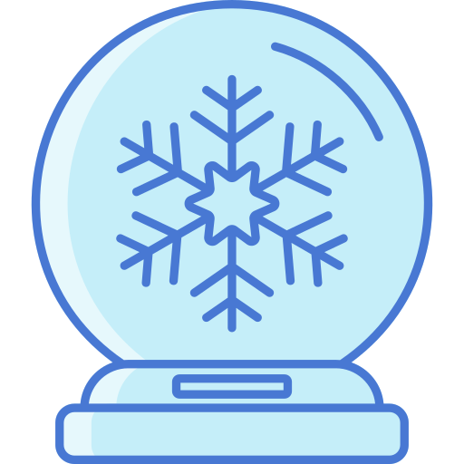 Snow globe Generic Blue icon