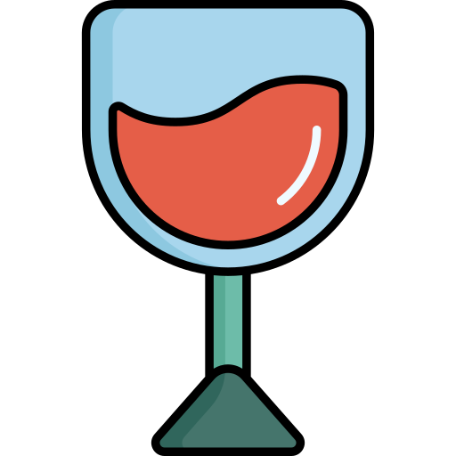 vino Generic Outline Color icono